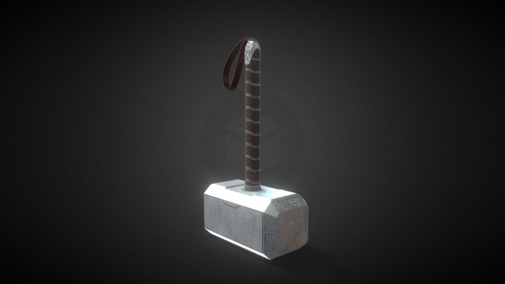 Mjolnir - Painter 3D Model