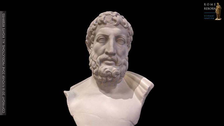 3D rendering of Metrodorus