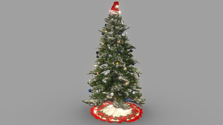 Christmas Tree 3D Scan 3D Model