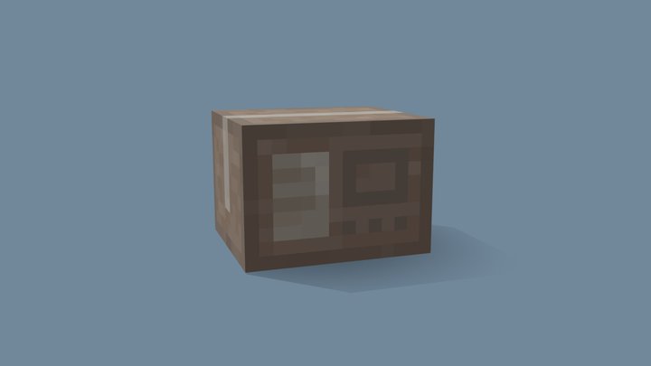 Delivery Box 3D Model