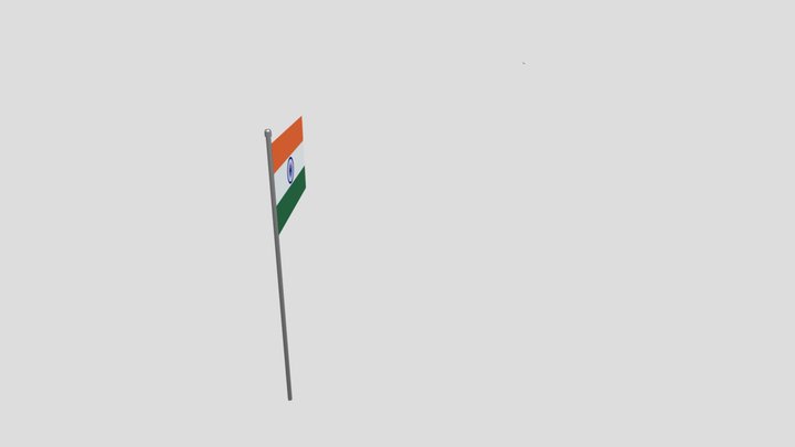 India Flag Animaton Indpandan Day 15 Auggust