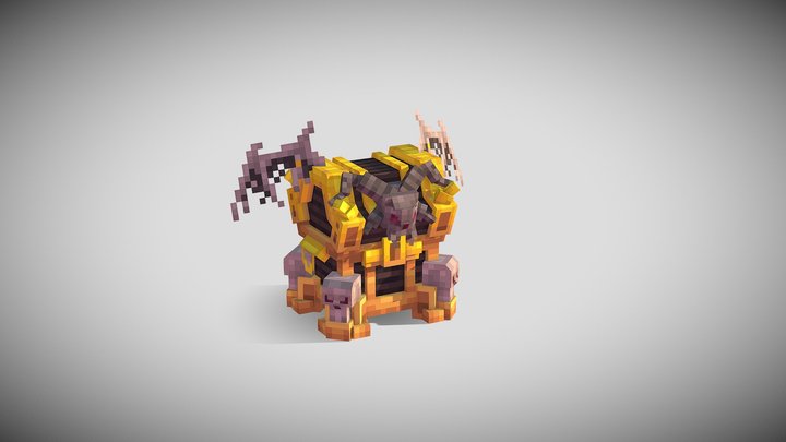 Pirate Crate - Tier 3 3D Model