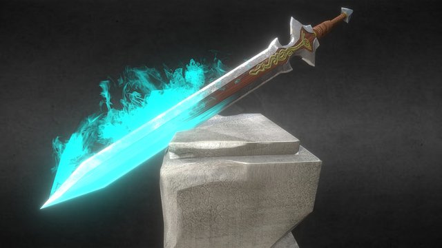 Krul Sword 3D Model