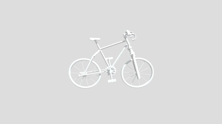 Broken Bike 3D Model
