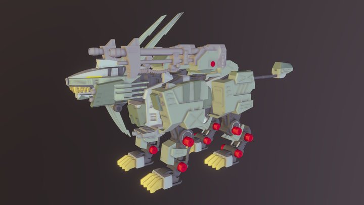Zoids - Liger Panzer 3D Model