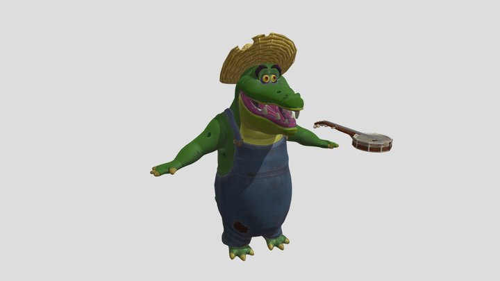 Jug Band Monty [FNaF: Secret Of The Mimic] 3D Model
