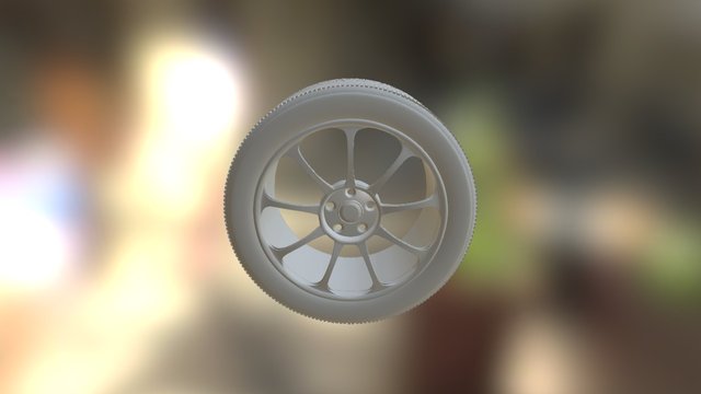 Wheel Cgcookie Sumission 3D Model