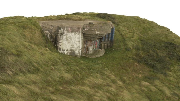 Bunker 4 3D Model