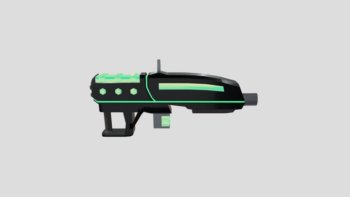 Rifle Laser 3D Model