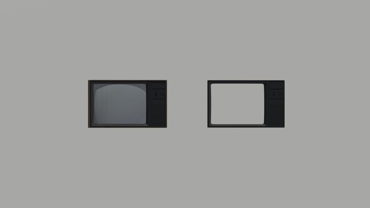 futtenaun 1975 crt 3D Model