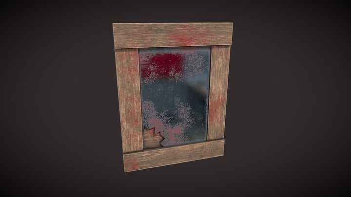 Broken Mirror 3D Model