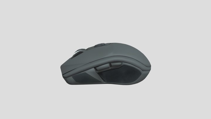 Low-Poly Gaming Mouse