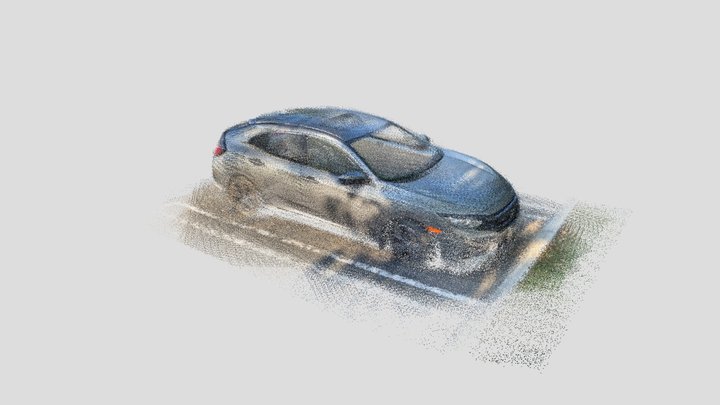 Car scan using SiteScape 3D Model