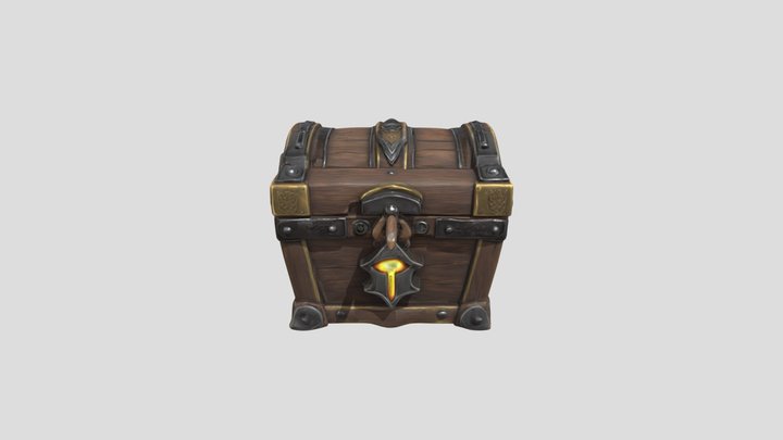 Treasure Chest – Fantasy RPG Prop 3D Model