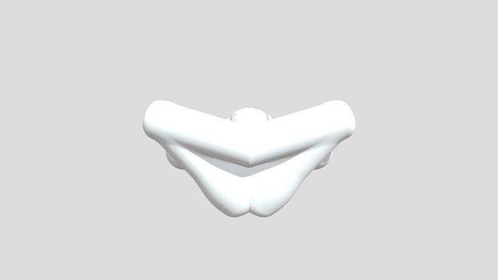 Low Poly Grandpa 3D Model