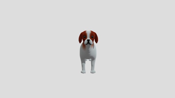 Dog pet 3D Model