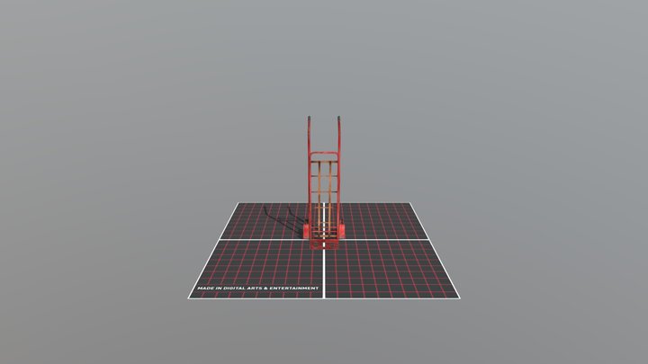 Handcart 3D Model
