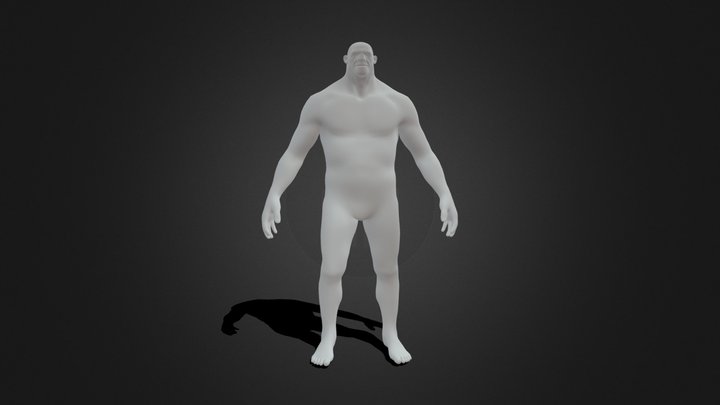 human body 3D Model