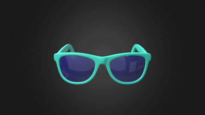 Lentes Rayban Para Niños 3D Model
