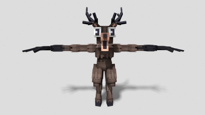 Deer 99 nights in the forest Minecraft