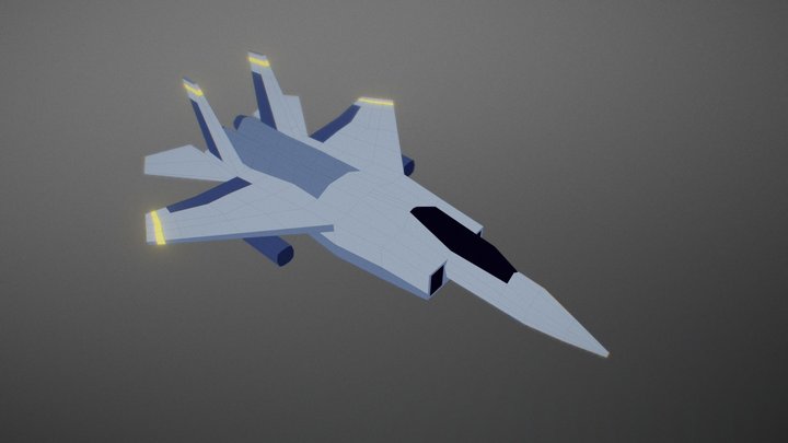 F15 Strike Eagle 3D Model