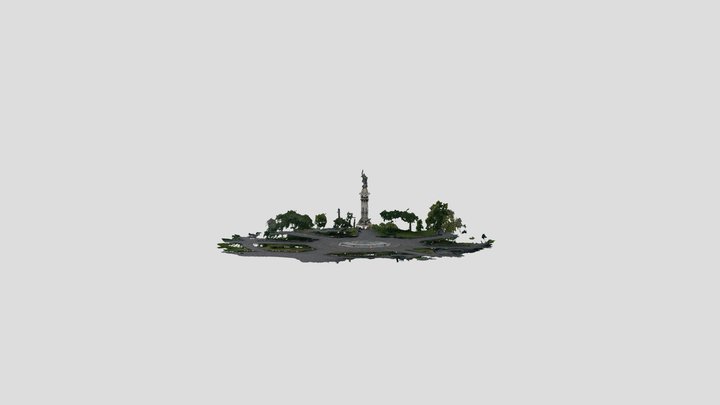 Plaza de la Independencia 3D Model