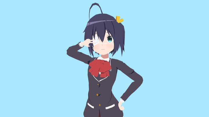 Rikka Takanashi 3D 3D Model