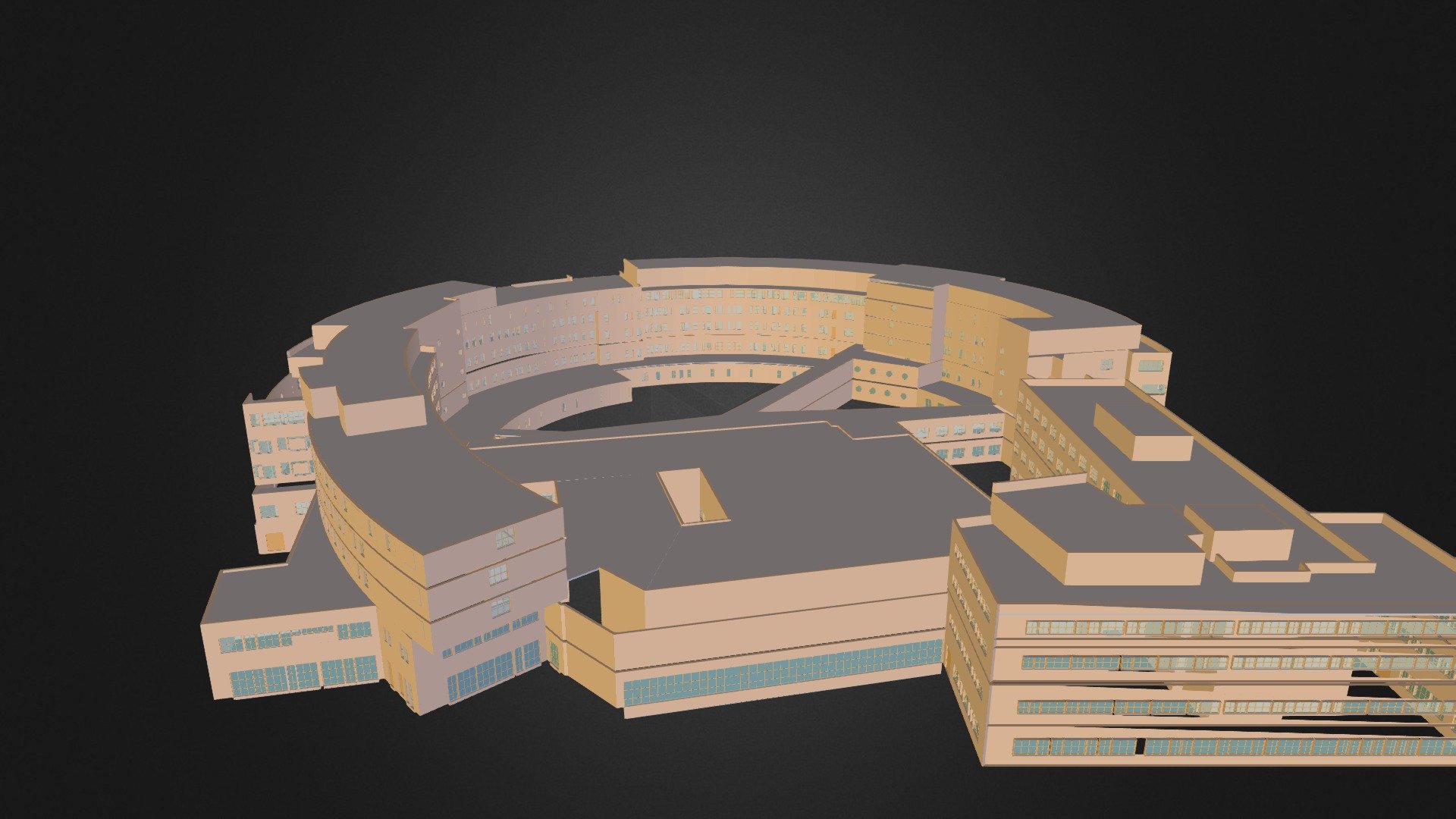 Hopital - 3D model by adiisoft [df4c90b] - Sketchfab