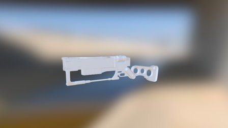 [Fallout] Laser Rifle 3D Model