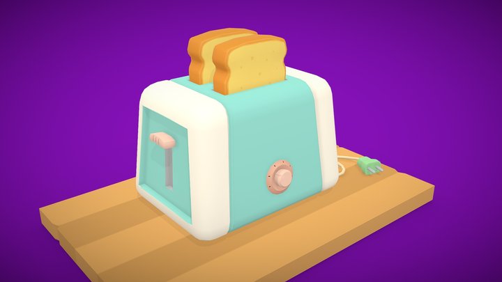 Toaster 3D Model