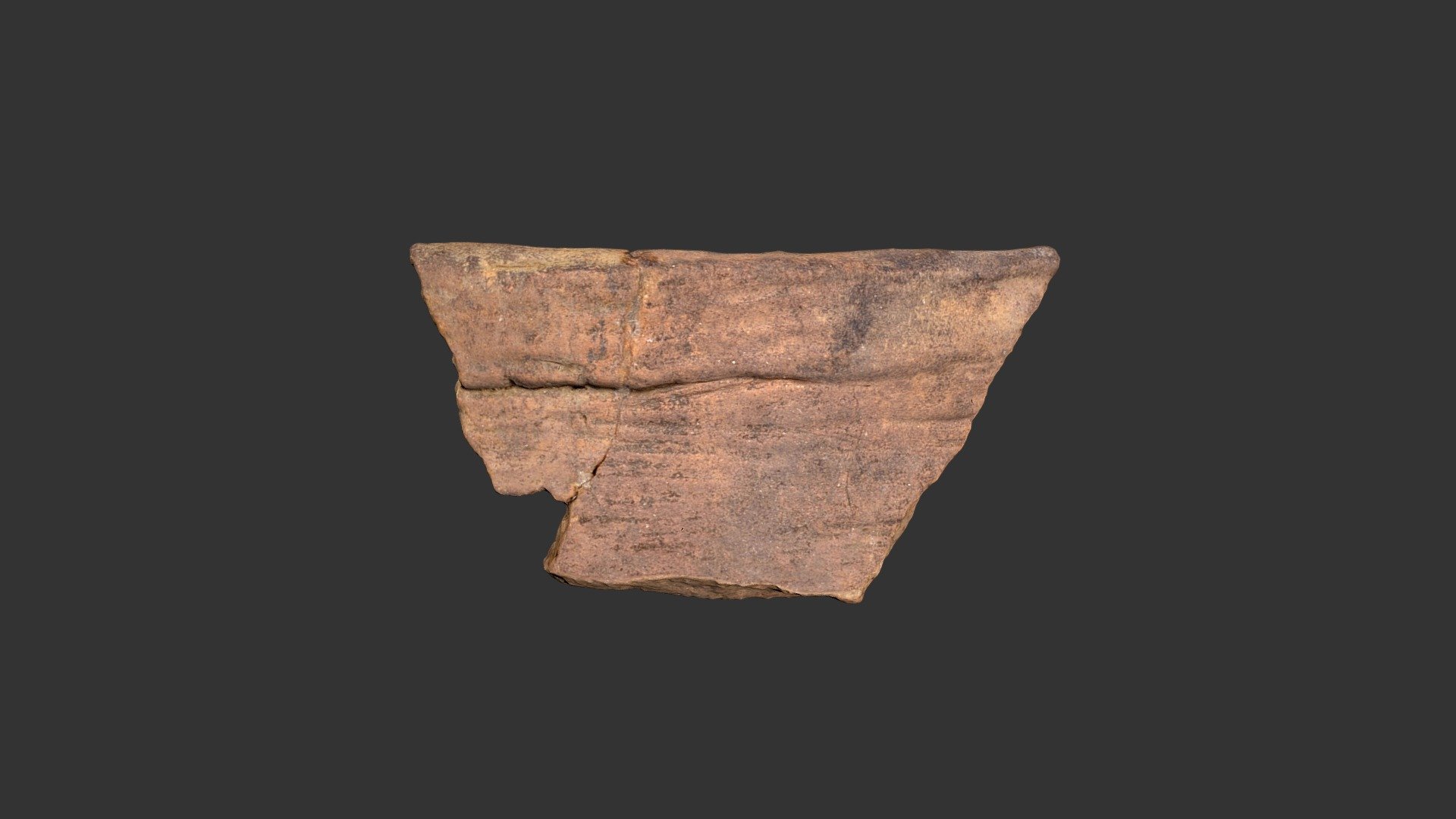 Gaston Simple Stamped Rimsherd (619p1266-4)
