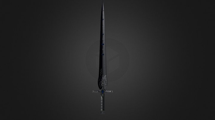 Sword of Light and Shadow V2 3D Model