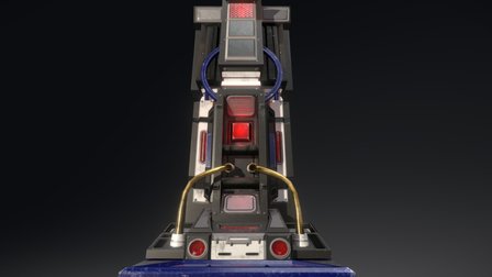 Sci-fi Prop Modeling 3D Model