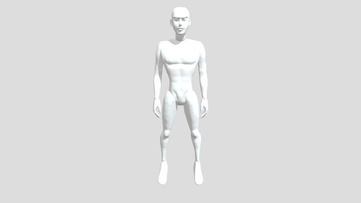 Trabalho Modelagem de personagem 3D Model