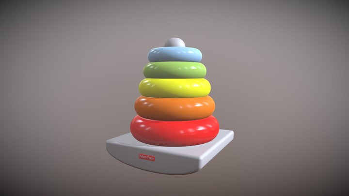 Stacking Toy 3D Model