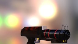 dc 15 Blaster 3D Model