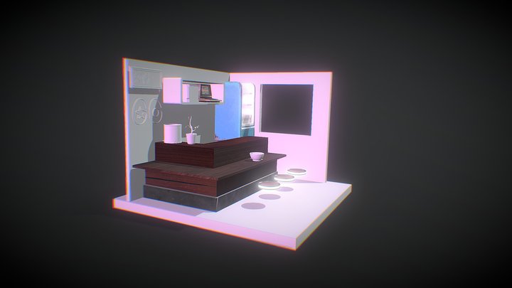 Escenario Sci-Fi (incompleto) 3D Model