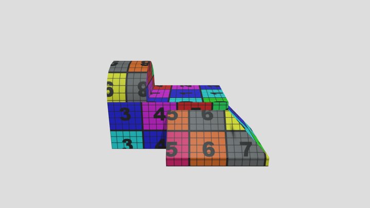 Texture Proj 3D Model