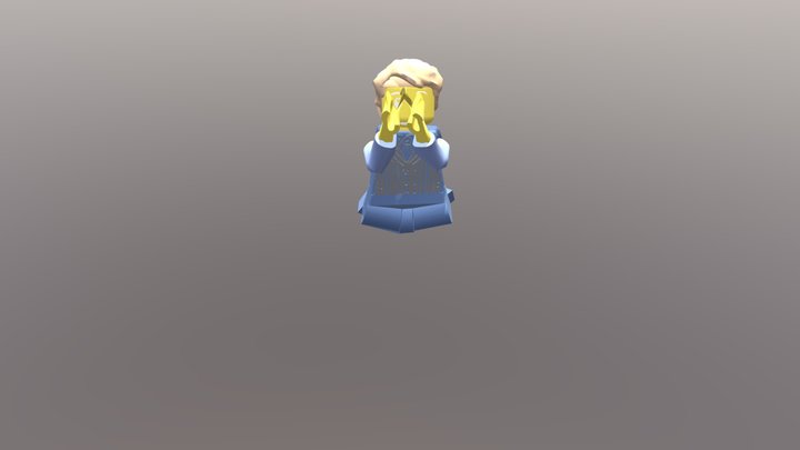 Praying 3D Model