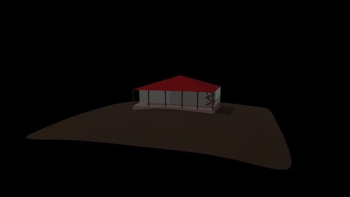 Haunted House 3D Model