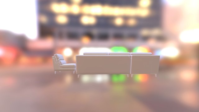 沙发 3D Model