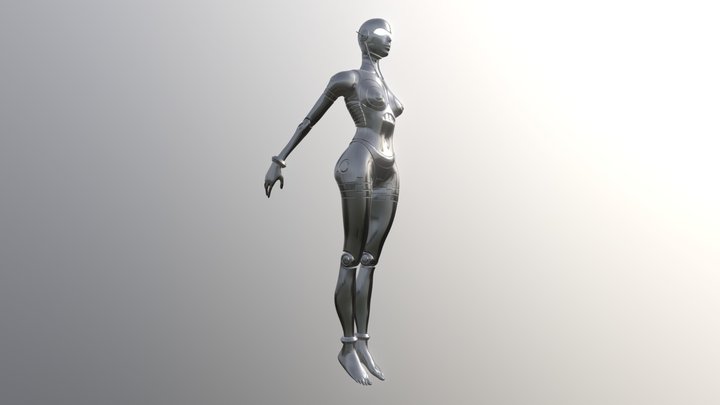 Sorayama Statue 3D Model