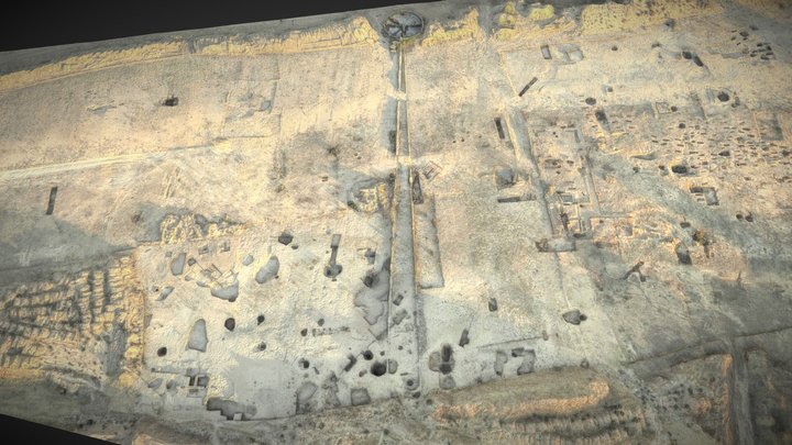 Villa Romana La Magdalena 3D Model