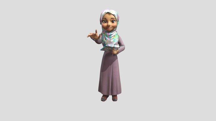 Teacher 3D Model