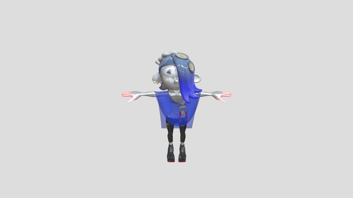 Shiver Mannequin 3D Model