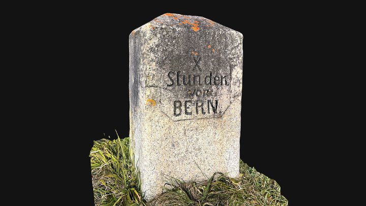 Distanzstein «X Stunden von Bern» in Buchholz – Modello 3D gratuito STL