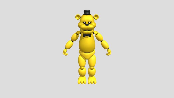 golden freddy – Modèle 3D gratuit STL