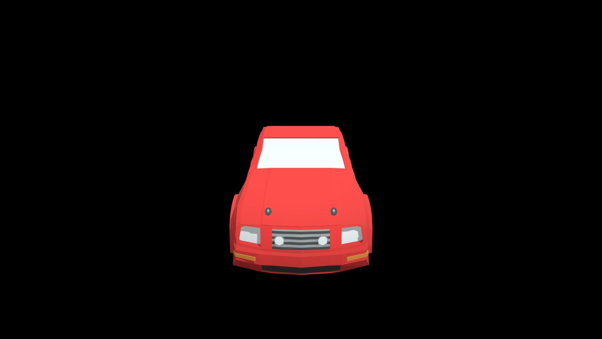 Low-Poly MustanGT