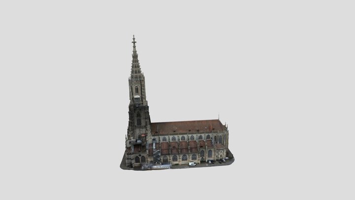Münster Bern 3D Model