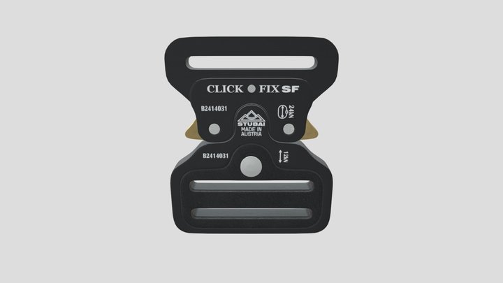 Buckle_Hardsurface Modeling Tutorial 3D Model